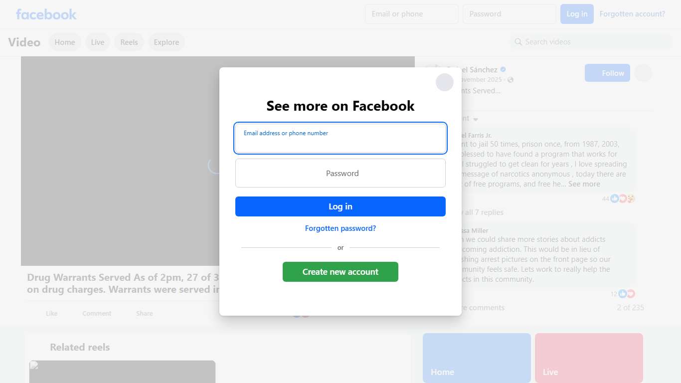 Drug Warrants Served As of 2pm, 27 of 32 people are in custody wanted on drug charges. Warrants were served in Johnson & Marion counties. The operation was led by Franklin PD & Johnson County Sheriff’s Office. Rafael Sánchez Facebook